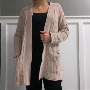 BNCI brand Pink Cardigan with Pockets